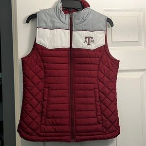 Texas A&M Aggies puffer vest